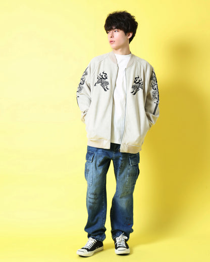 【YOIDORE】酔侍 スエードタッチ ブルゾン (816202)