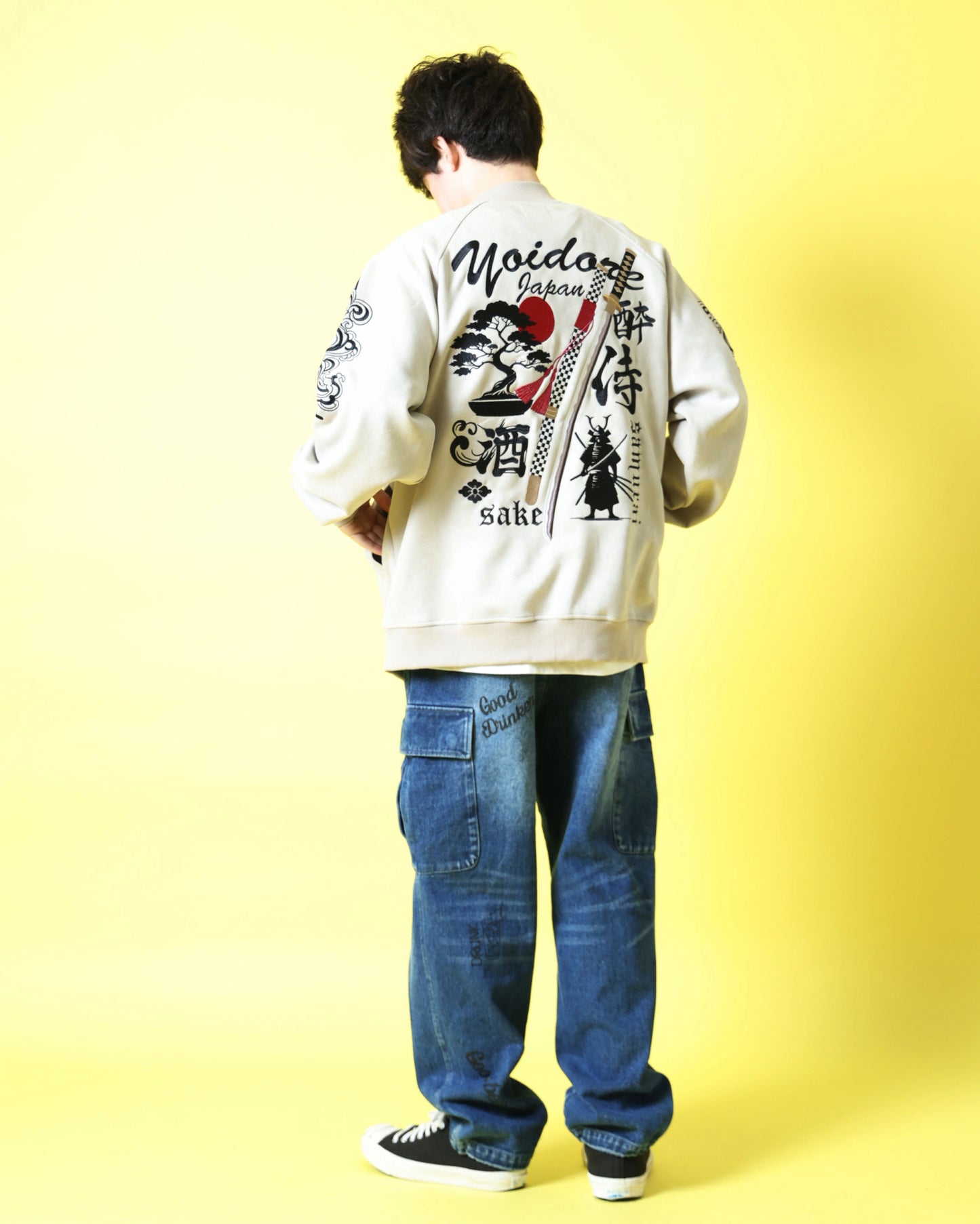 【YOIDORE】酔侍 スエードタッチ ブルゾン (816202)