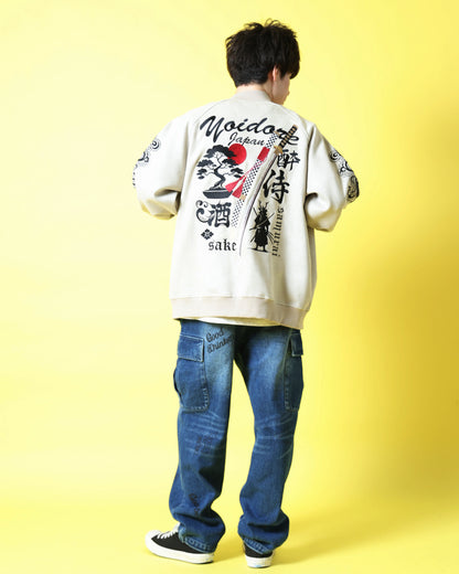 【YOIDORE】酔侍 スエードタッチ ブルゾン (816202)