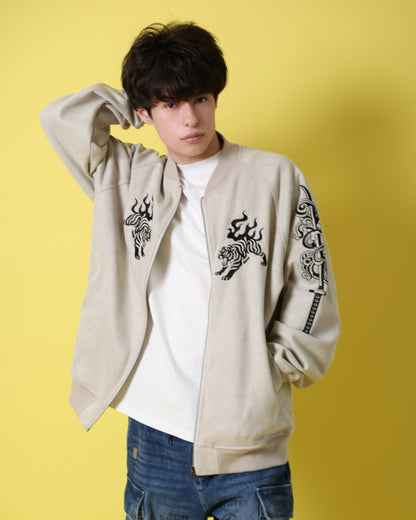 【YOIDORE】酔侍 スエードタッチ ブルゾン (816202)