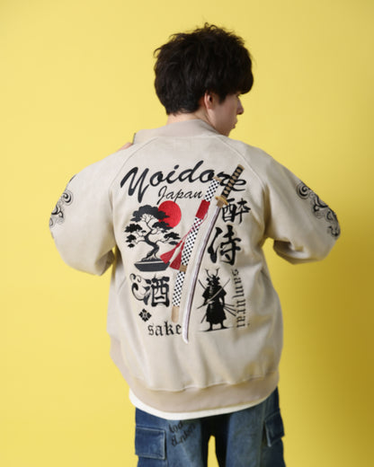 【YOIDORE】酔侍 スエードタッチ ブルゾン (816202)