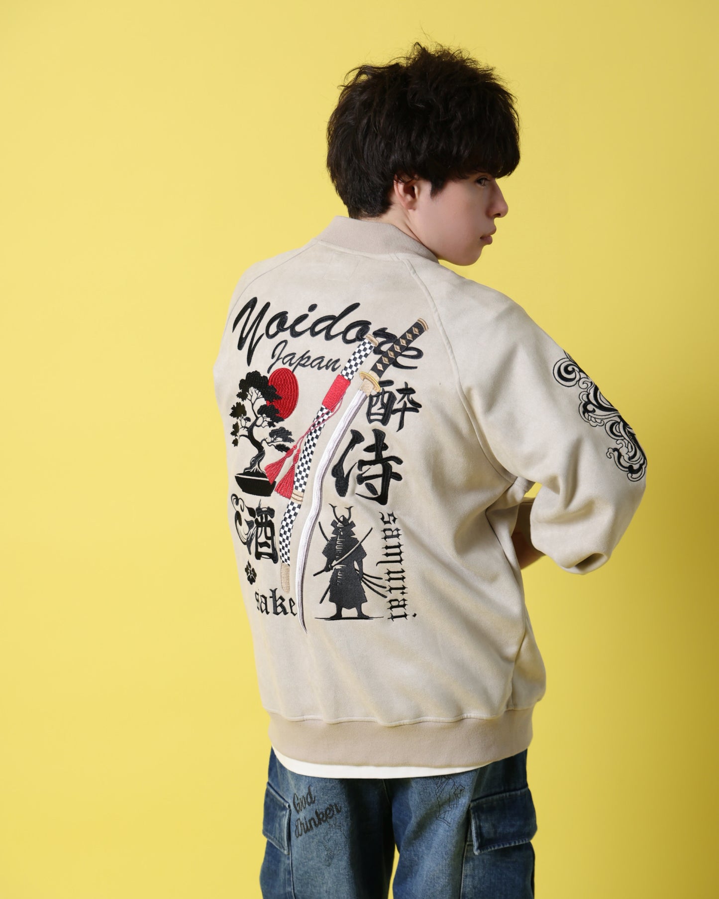 【YOIDORE】酔侍 スエードタッチ ブルゾン (816202)