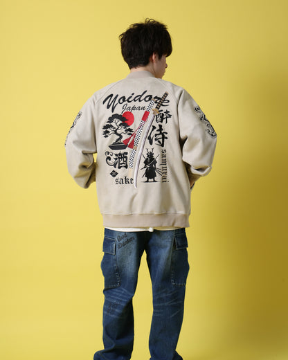 【YOIDORE】酔侍 スエードタッチ ブルゾン (816202)