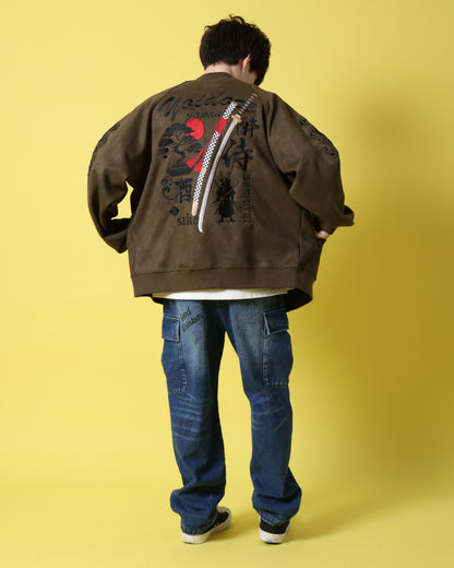 【YOIDORE】酔侍 スエードタッチ ブルゾン (816202)