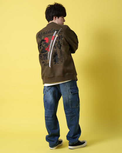 【YOIDORE】酔侍 スエードタッチ ブルゾン (816202)