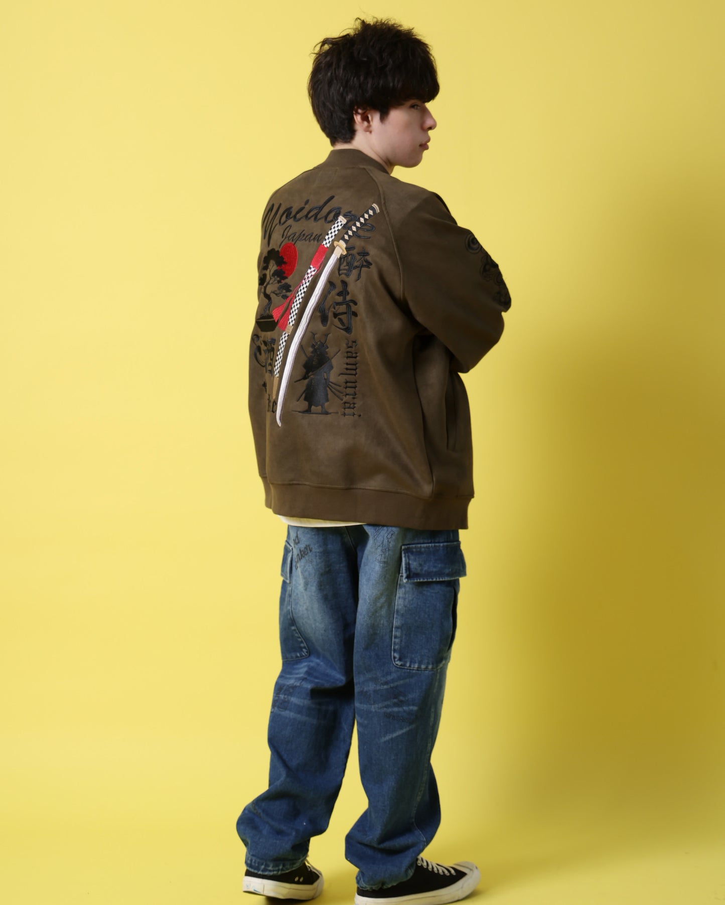 【YOIDORE】酔侍 スエードタッチ ブルゾン (816202)