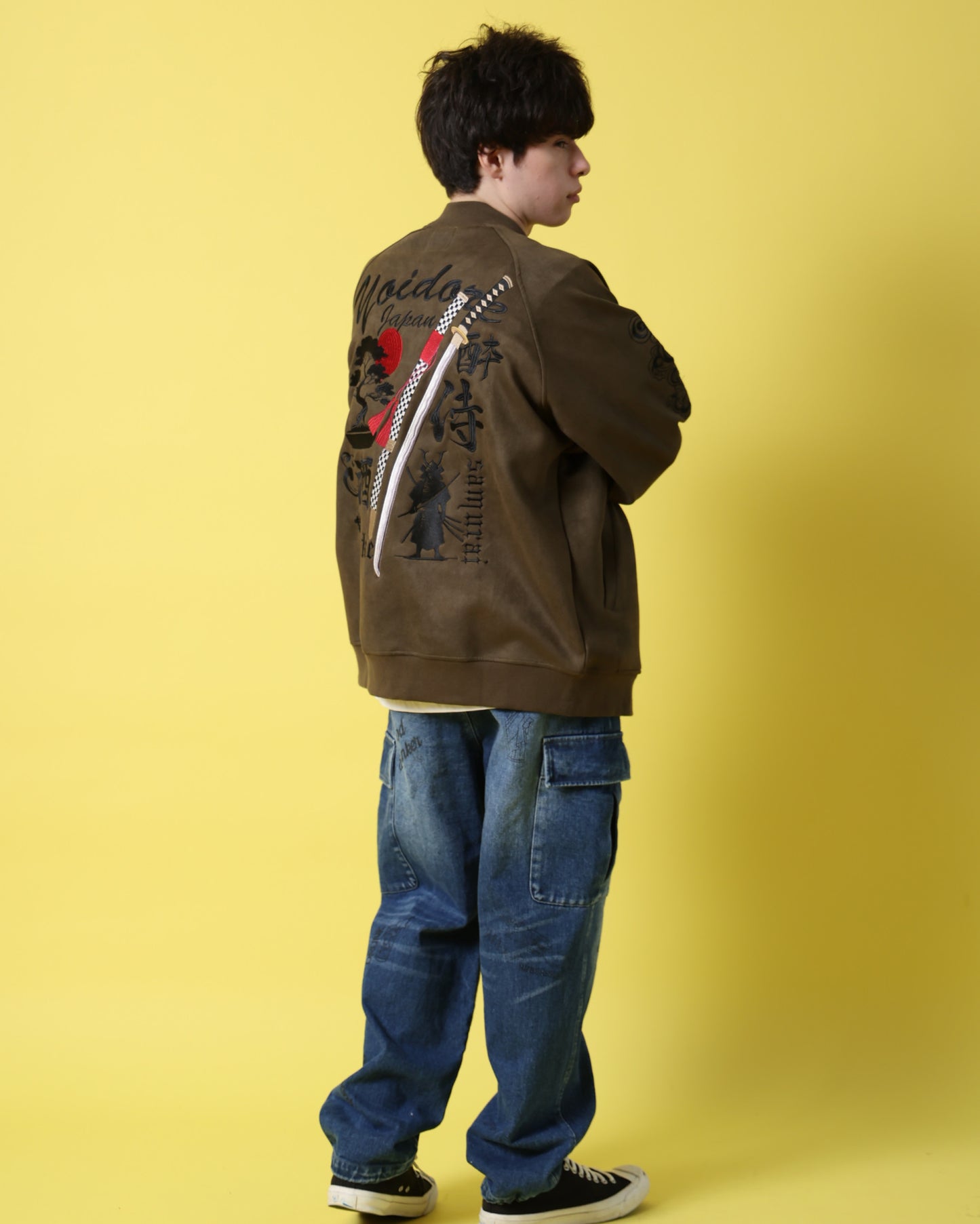 【YOIDORE】酔侍 スエードタッチ ブルゾン (816202)