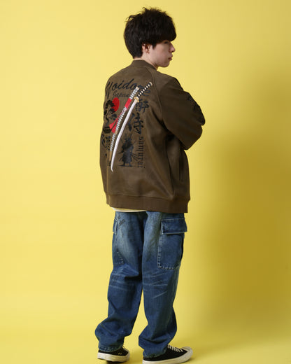 【YOIDORE】酔侍 スエードタッチ ブルゾン (816202)