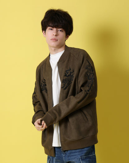 【YOIDORE】酔侍 スエードタッチ ブルゾン (816202)