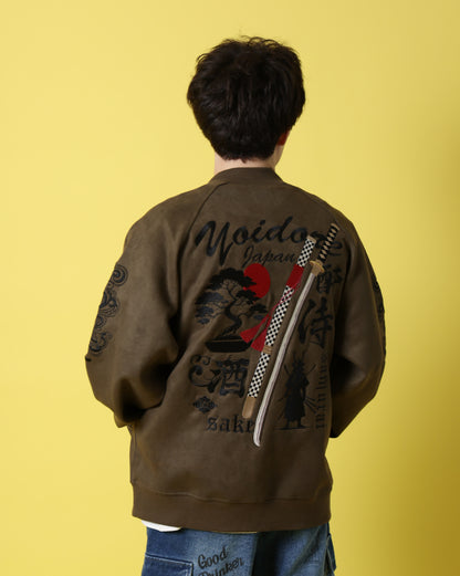 【YOIDORE】酔侍 スエードタッチ ブルゾン (816202)