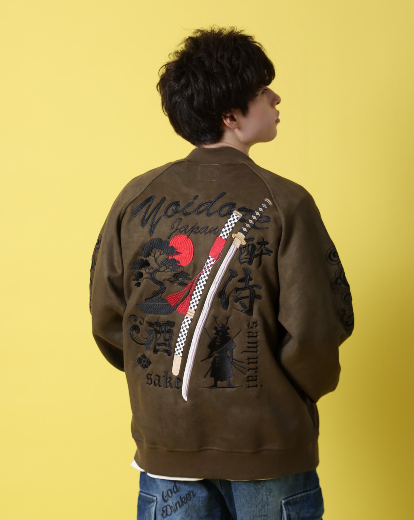 【YOIDORE】酔侍 スエードタッチ ブルゾン (816202)