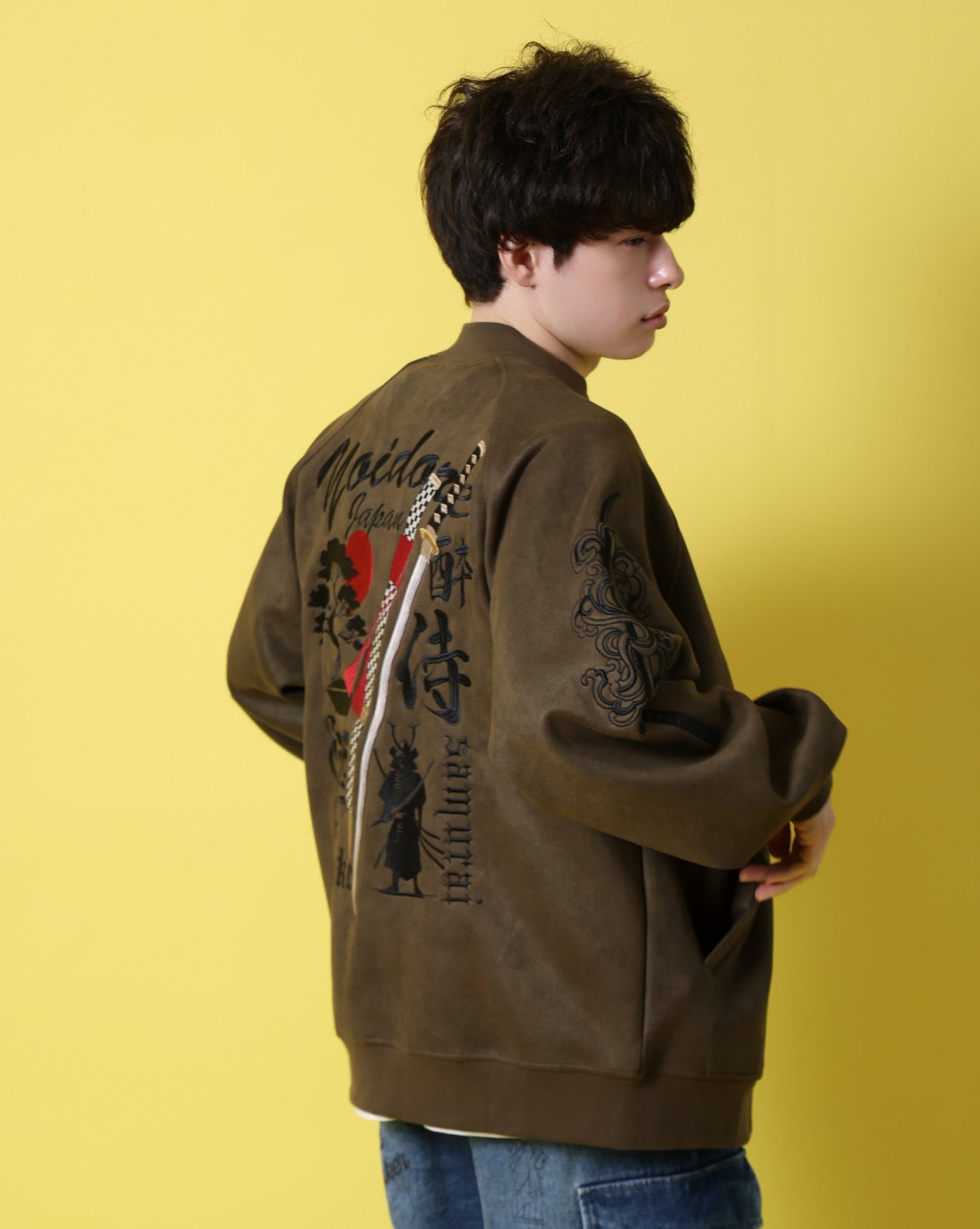 【YOIDORE】酔侍 スエードタッチ ブルゾン (816202)