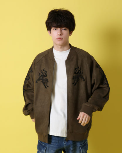 【YOIDORE】酔侍 スエードタッチ ブルゾン (816202)