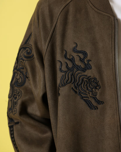 【YOIDORE】酔侍 スエードタッチ ブルゾン (816202)