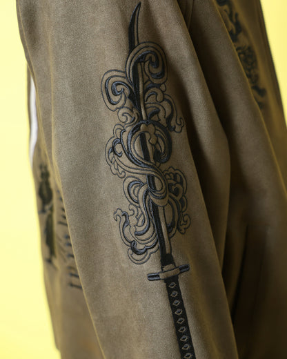 【YOIDORE】酔侍 スエードタッチ ブルゾン (816202)