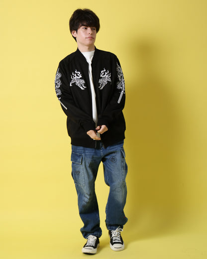 【YOIDORE】酔侍 スエードタッチ ブルゾン (816202)