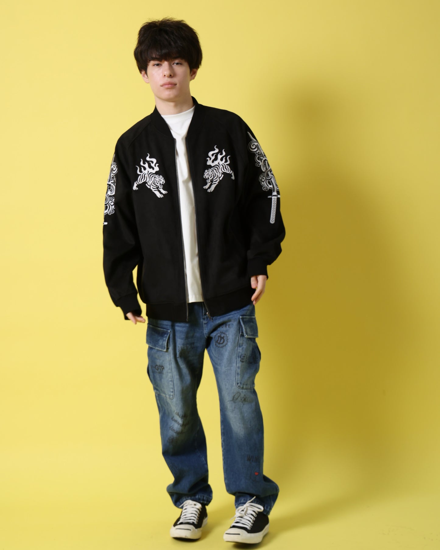 【YOIDORE】酔侍 スエードタッチ ブルゾン (816202)