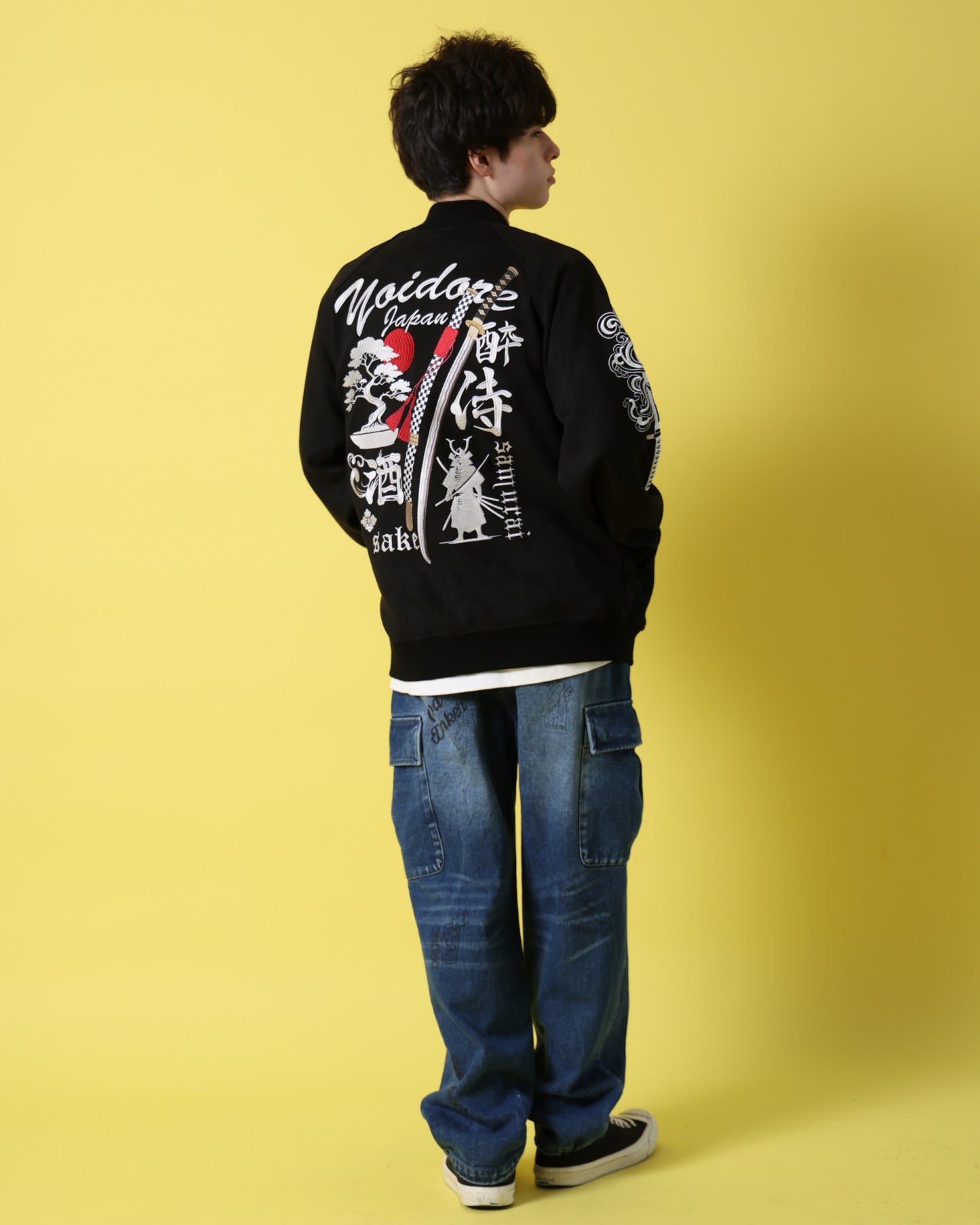 【YOIDORE】酔侍 スエードタッチ ブルゾン (816202)