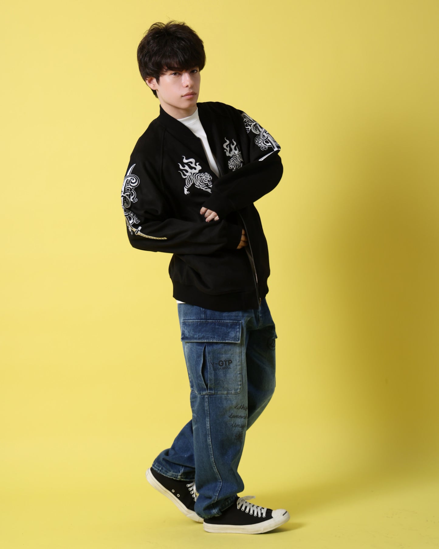 【YOIDORE】酔侍 スエードタッチ ブルゾン (816202)