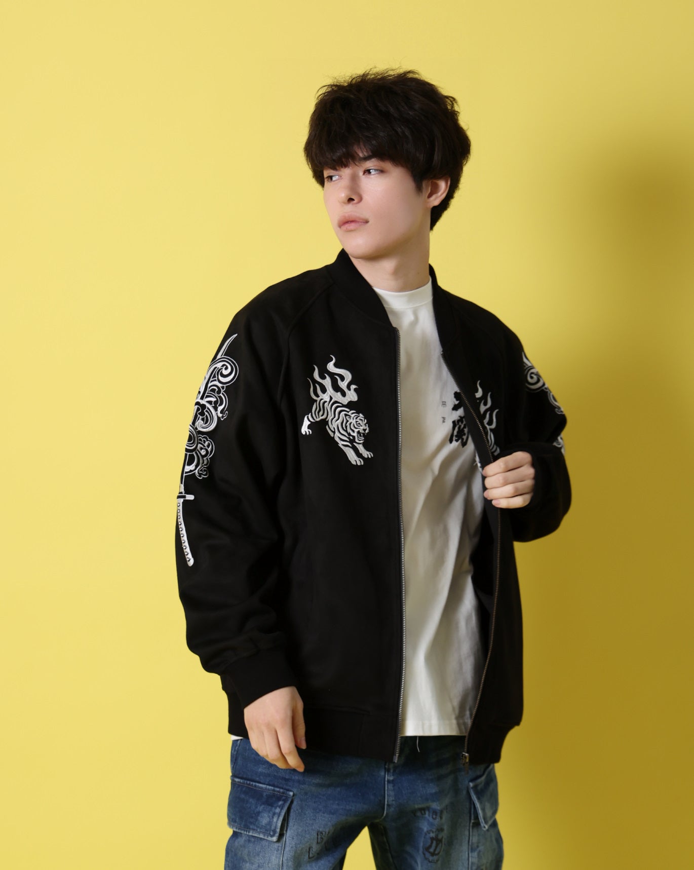 【YOIDORE】酔侍 スエードタッチ ブルゾン (816202)