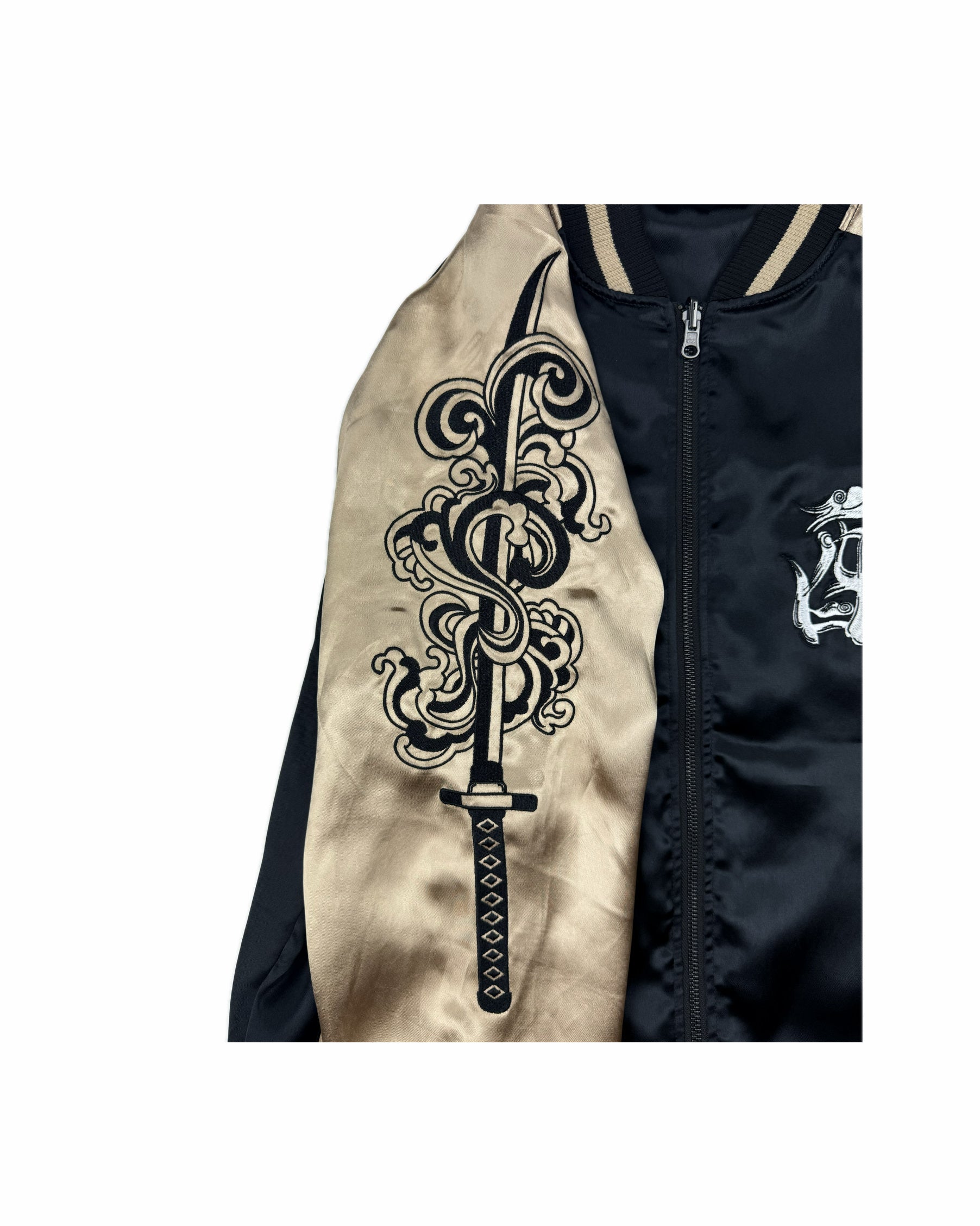 スカジャン　YOIDORE YOIDORE】忍者と刀 リバーシブルスカジャン (815100) – ring official