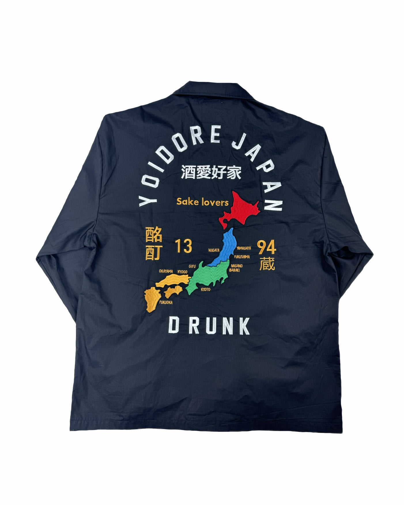 JAPANスーベニアシャツ YOIDORE 815300 ヨイドレ 酔いどれ 日本地図 マップ ベトジャン風 YOIDORE】JAPANスーベニアシャツ (815300) – ring official