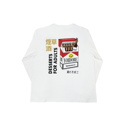 【YOIDORE】酒とタバコ L/S TEE (815506)