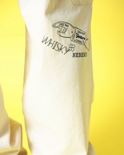 【YOIDORE】 ヴィンテージ栓抜き らくがき カーゴパンツ (816003)