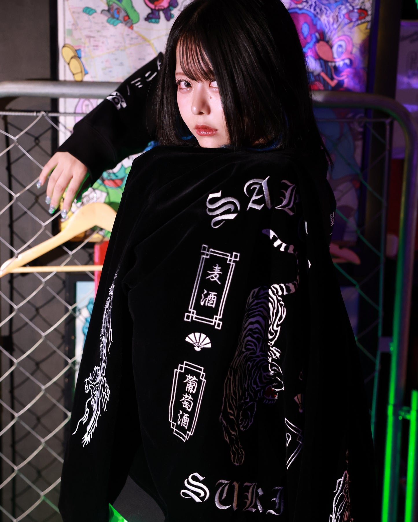 【YOIDORE】 別珍 リバーシブル ベトスカジャン (845401)