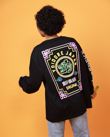 【YOIDORE】へべれけ ネオン L/S TEE (815505)