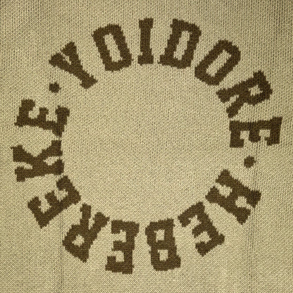 【YOIDORE】酔虎 ジャガード クルーネックニット (844801)