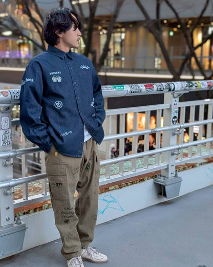 【YOIDORE】 ヴィンテージ栓抜き らくがきシャツ (816001)