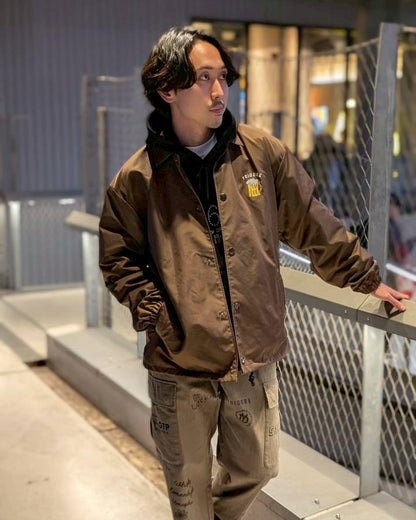 【YOIDORE】 ビール好き コーチジャケット (845300)