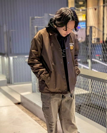 【YOIDORE】 ビール好き コーチジャケット (845300)