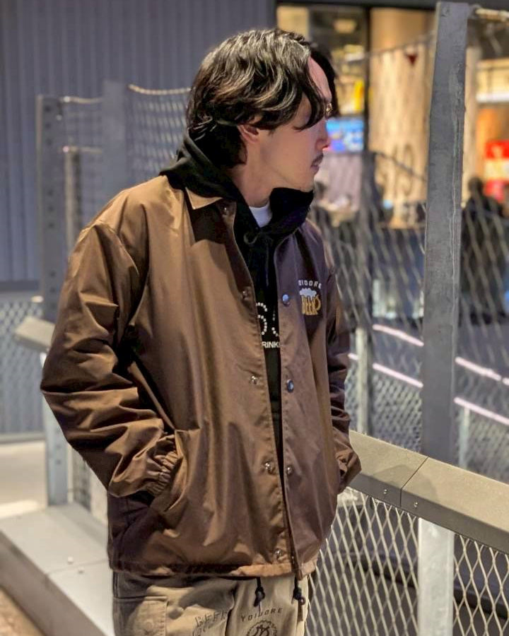 【YOIDORE】 ビール好き コーチジャケット (845300)