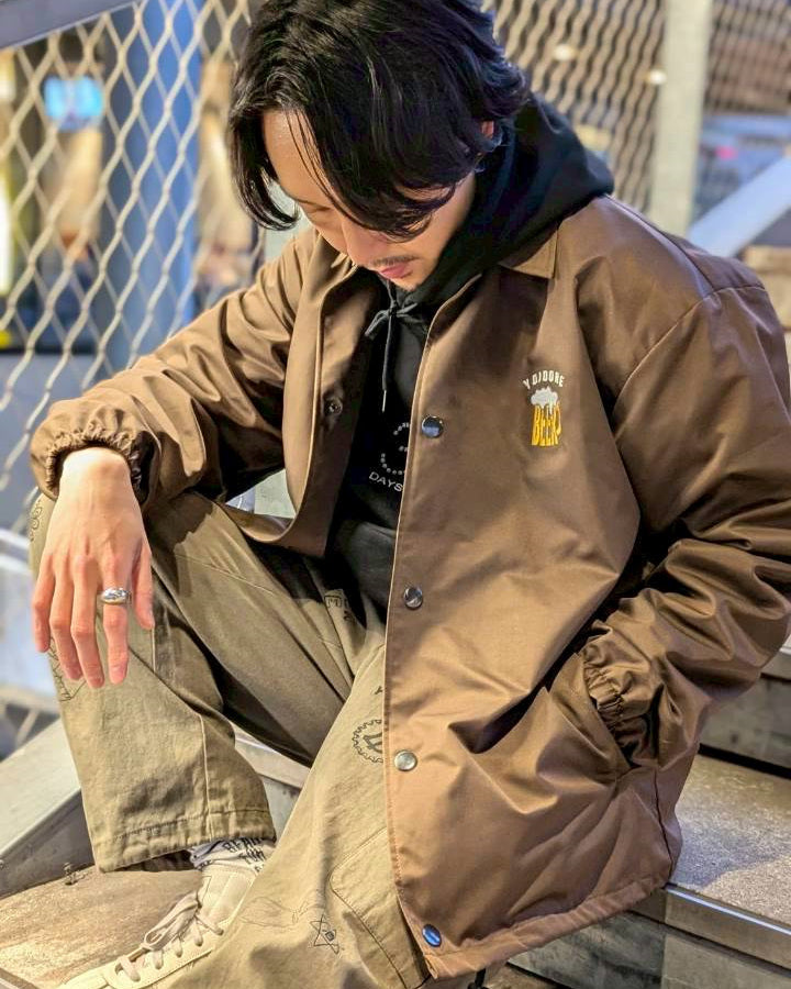 【YOIDORE】 ビール好き コーチジャケット (845300)