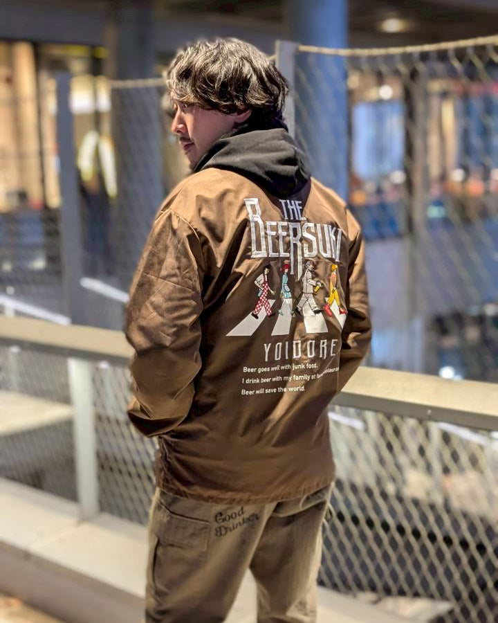 【YOIDORE】 ビール好き コーチジャケット (845300)