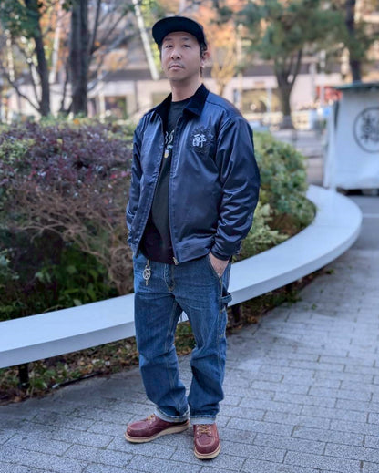 【YOIDORE】酔い猫 別珍リバーシブル ジャケット (845403)