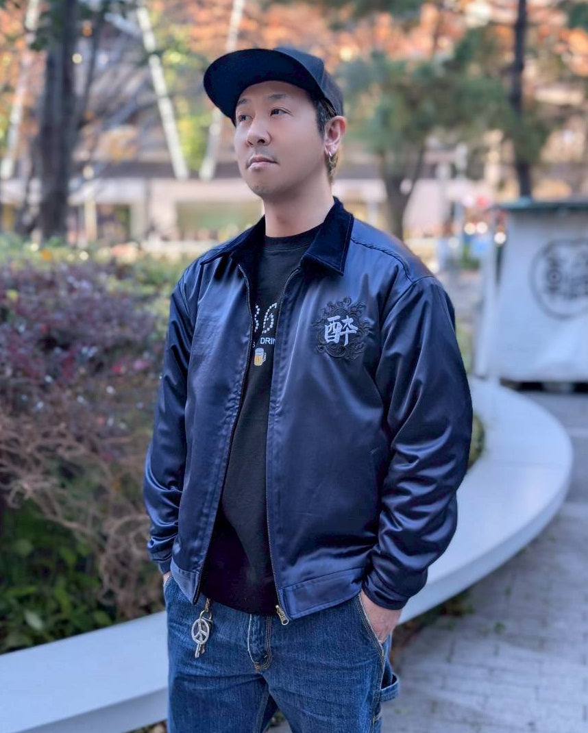 【YOIDORE】酔い猫 別珍リバーシブル ジャケット (845403)