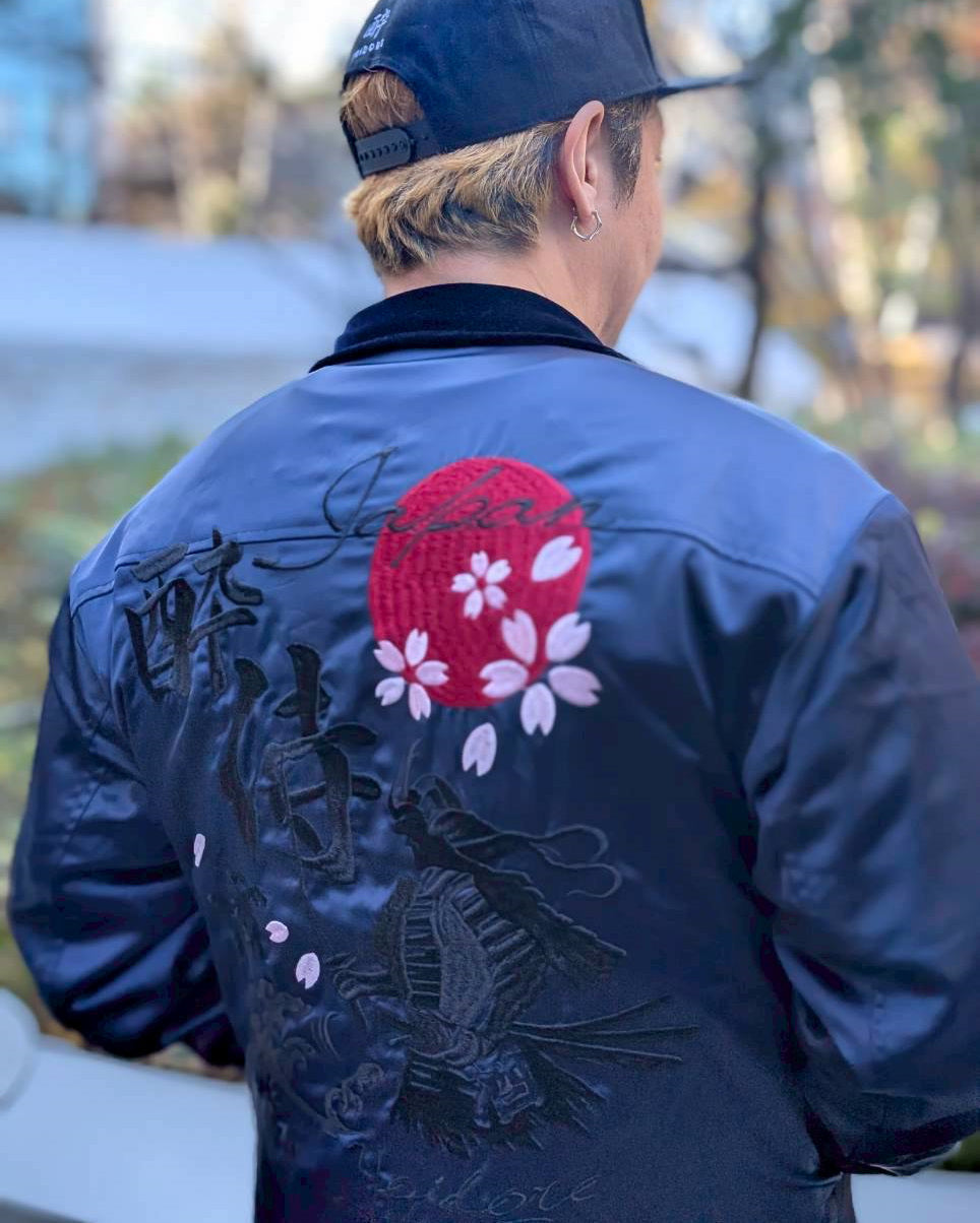 【YOIDORE】酔い猫 別珍リバーシブル ジャケット (845403)