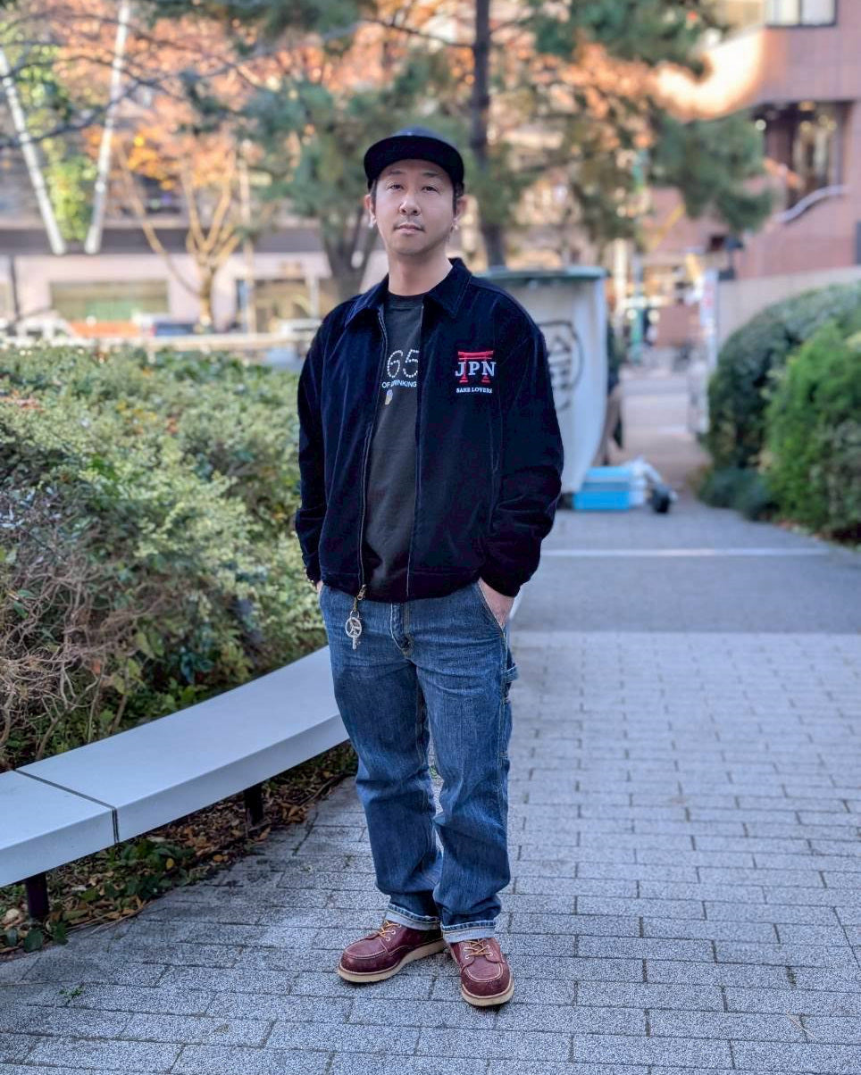 【YOIDORE】酔い猫 別珍リバーシブル ジャケット (845403)