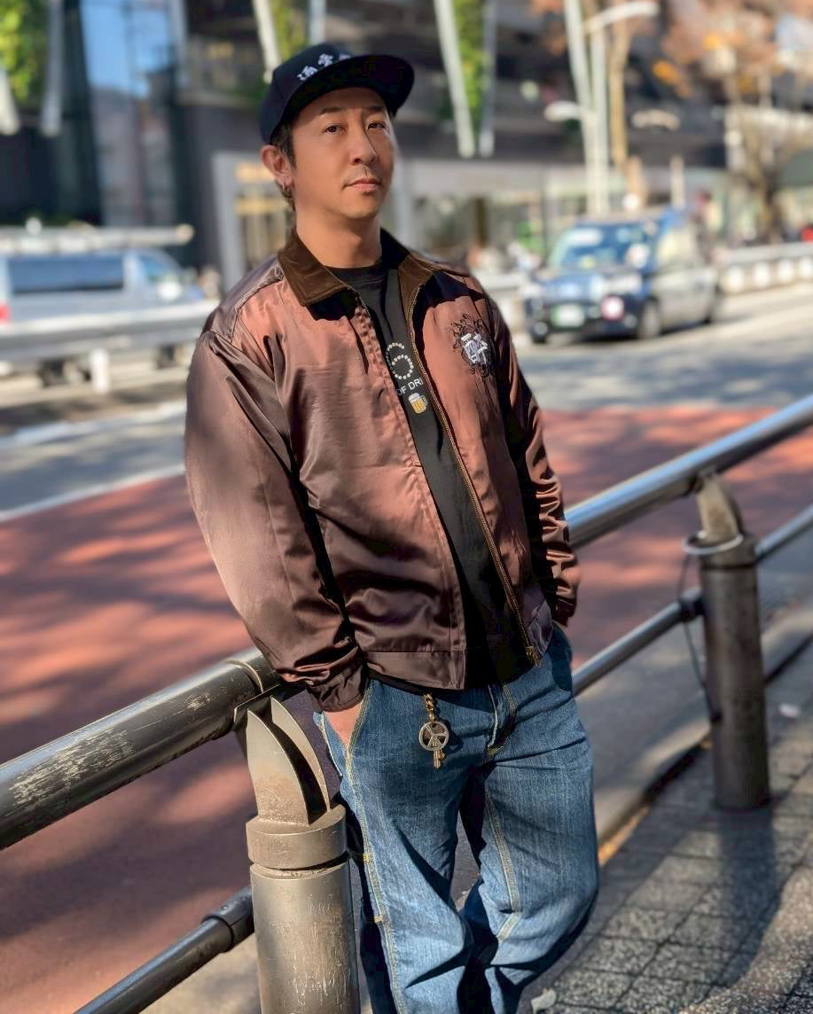 【YOIDORE】酔い猫 別珍リバーシブル ジャケット (845403)