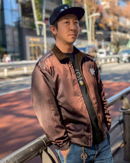 【YOIDORE】酔い猫 別珍リバーシブル ジャケット (845403)