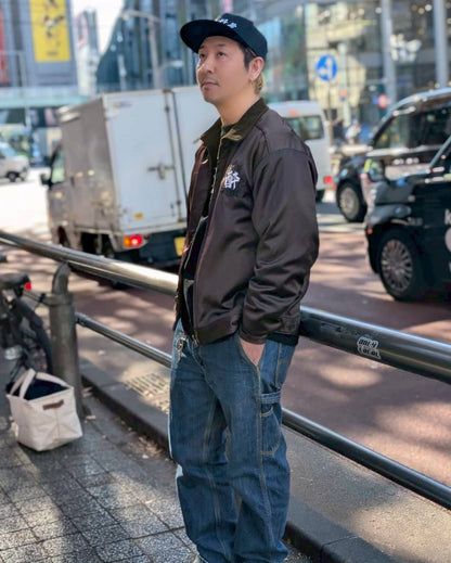 【YOIDORE】酔い猫 別珍リバーシブル ジャケット (845403)