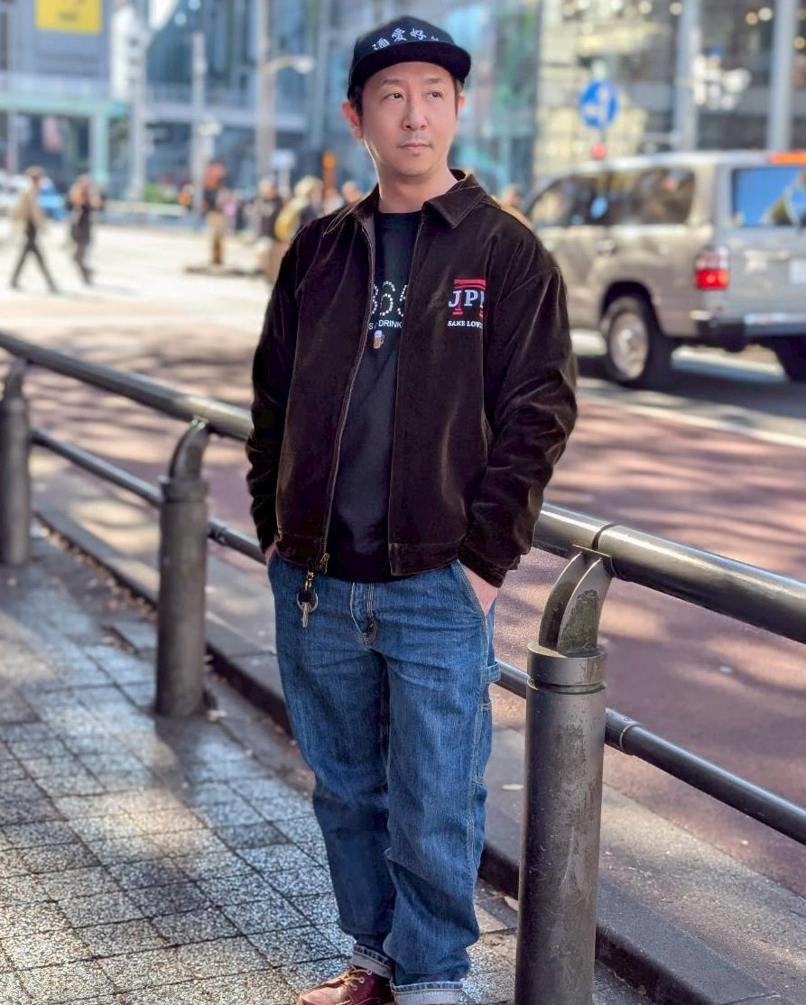 【YOIDORE】酔い猫 別珍リバーシブル ジャケット (845403)