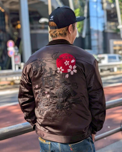 【YOIDORE】酔い猫 別珍リバーシブル ジャケット (845403)