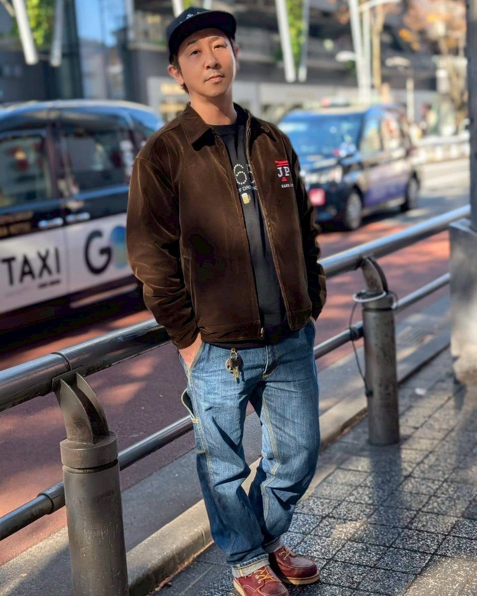 【YOIDORE】酔い猫 別珍リバーシブル ジャケット (845403)