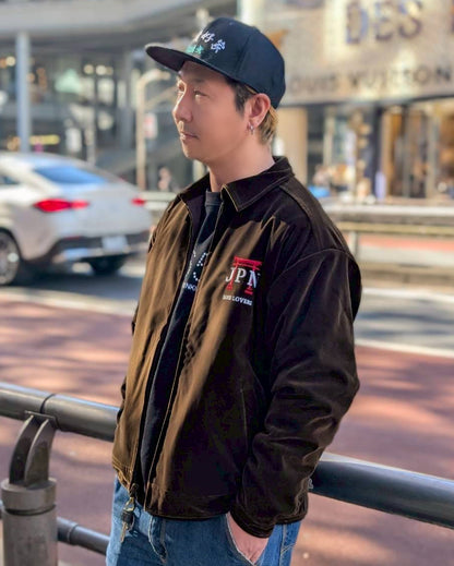 【YOIDORE】酔い猫 別珍リバーシブル ジャケット (845403)