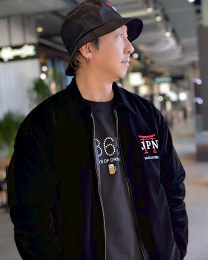 【YOIDORE】酔い猫 別珍リバーシブル ジャケット (845403)