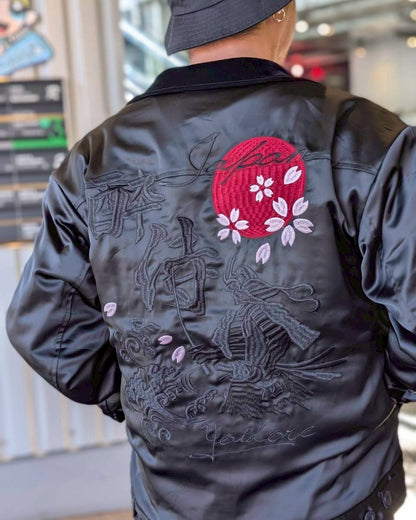 【YOIDORE】酔い猫 別珍リバーシブル ジャケット (845403)